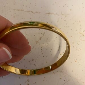 Vintage Monet Gold Tone Bangle